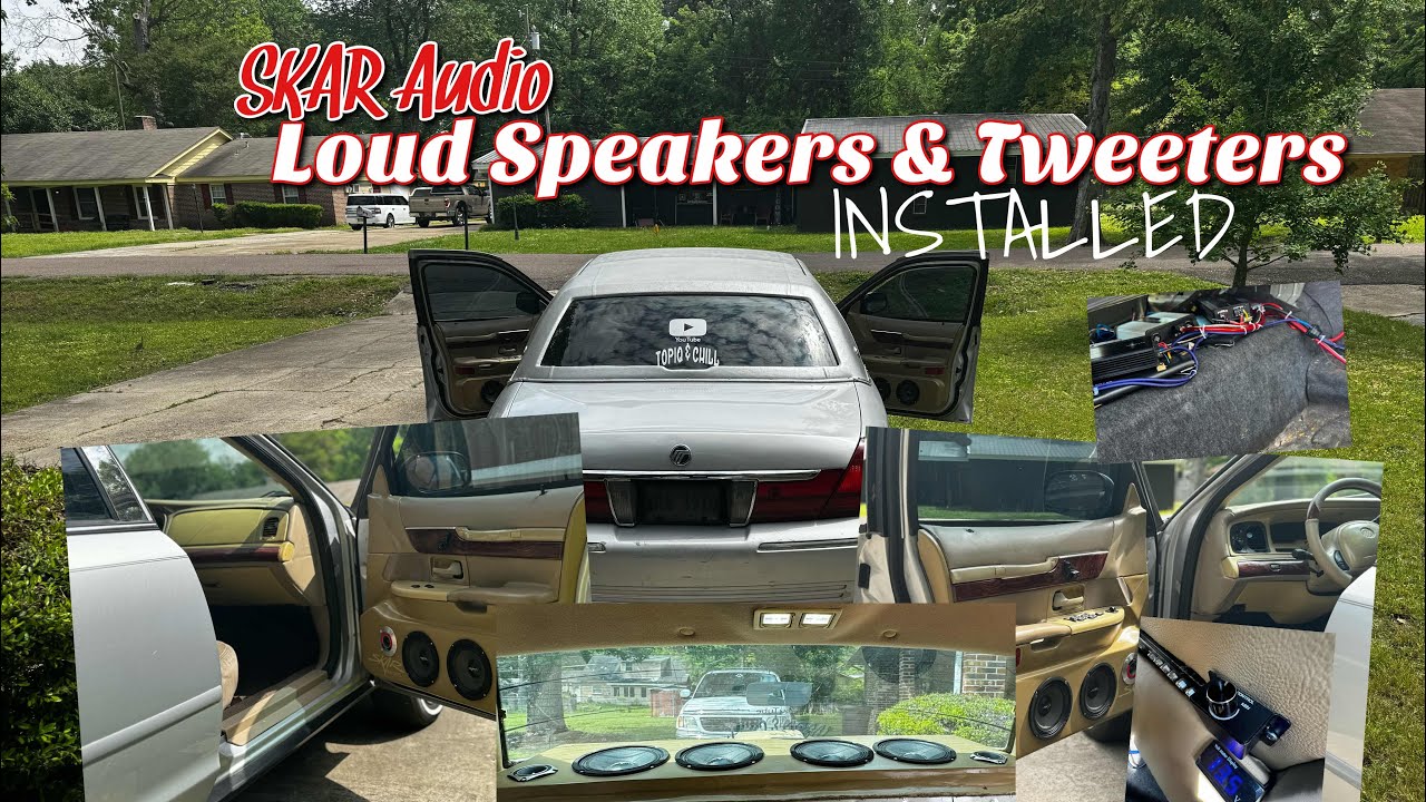 Installed Skar Audio Loudspeakers ,Tweeters and Amplifiers and Turned up the Volume