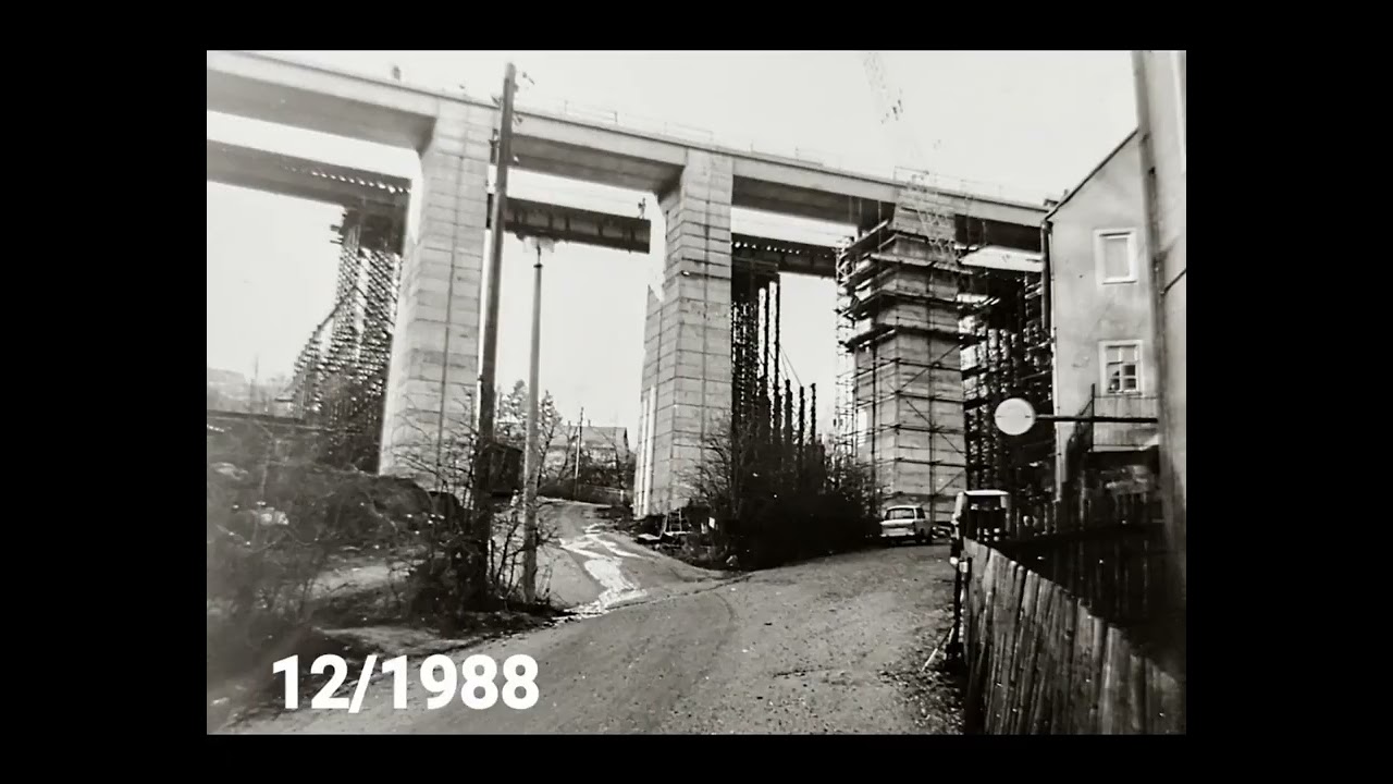 Damals war's am Stadtviadukt in Sebnitz 1985-1990