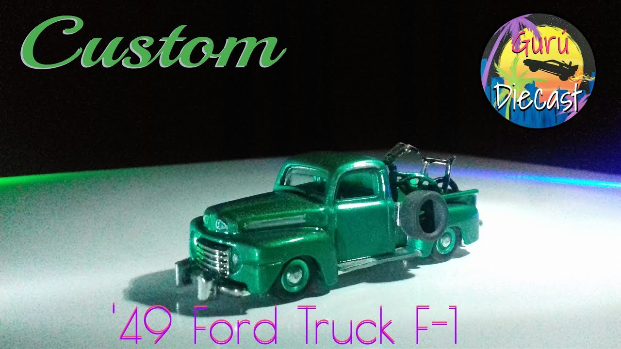 #DIY '49  ford f-1 hotwheels Custom