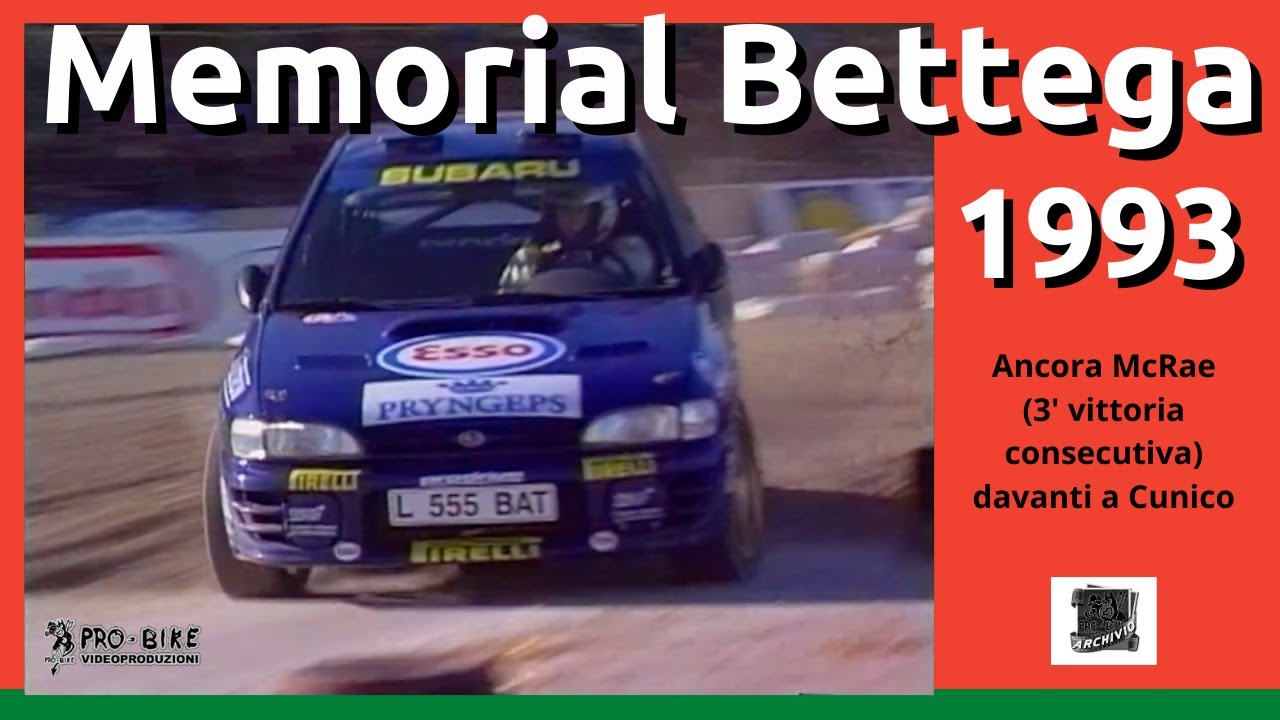 Memorial Bettega 1993 McRae fa il tris