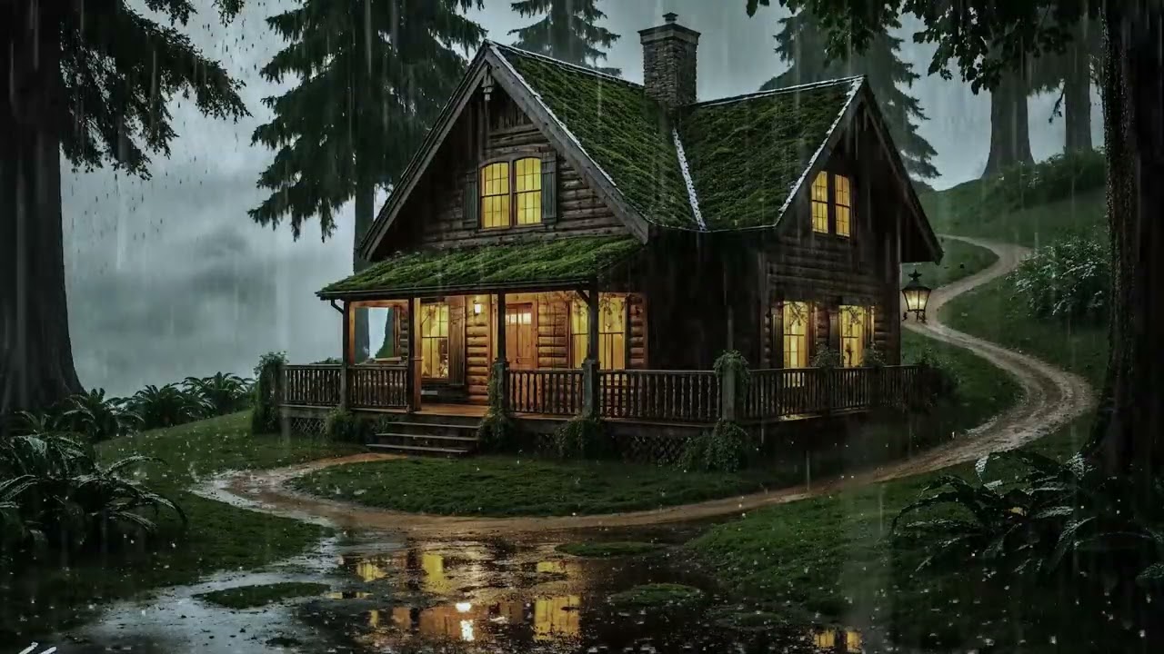 Relaxing Rain at Night | Fall Asleep Fast