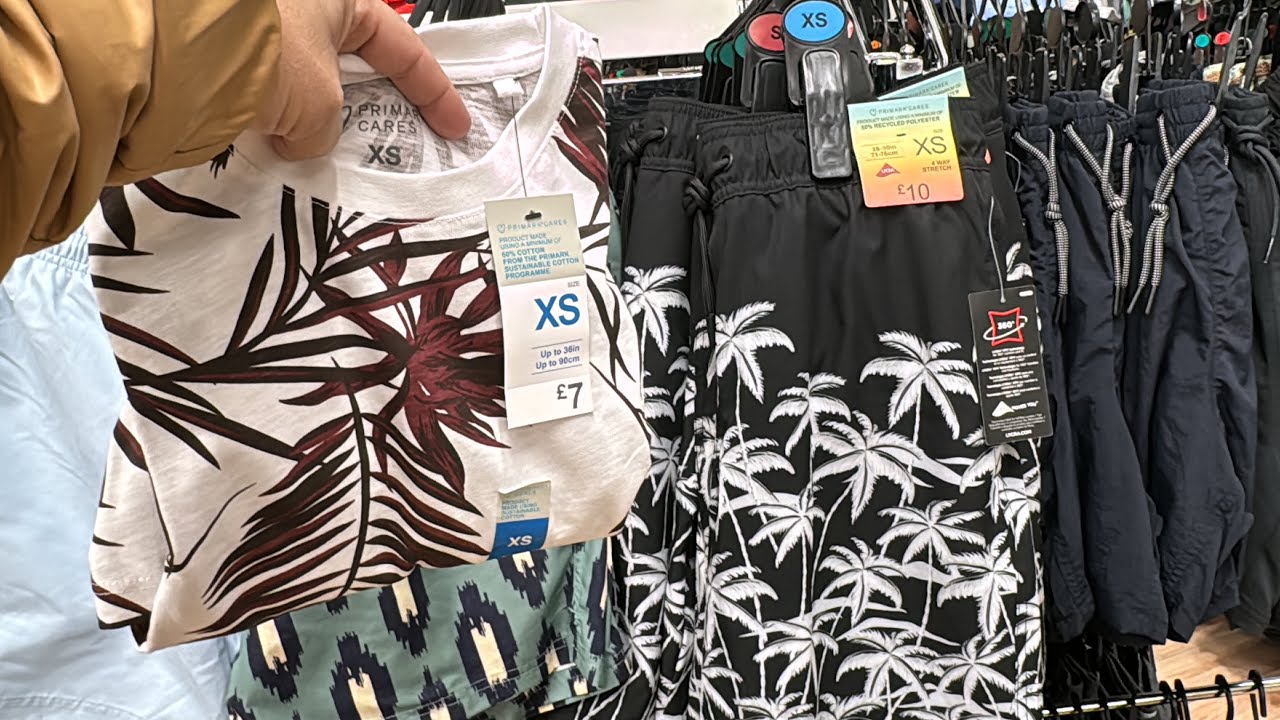 Primark Men's New Collection ; March 2024