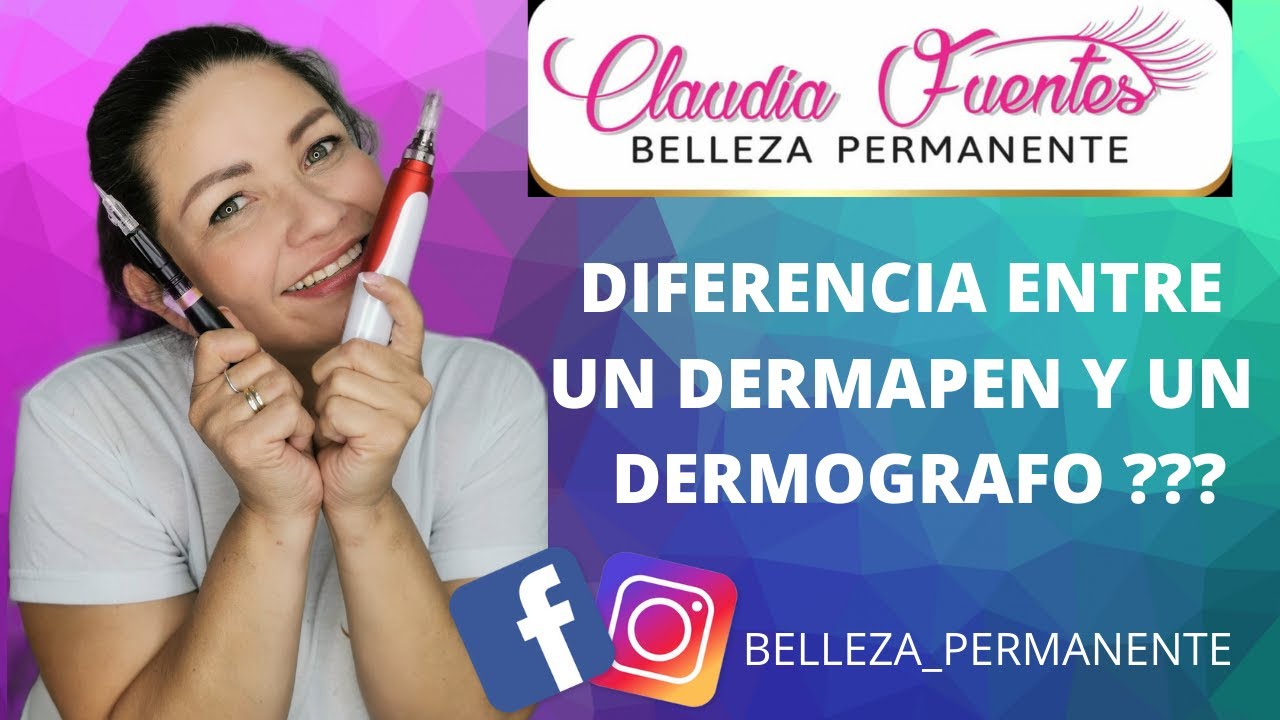 DIFERENCIA ENTRE  DERMAPEN Y UN DERMOGRAFO