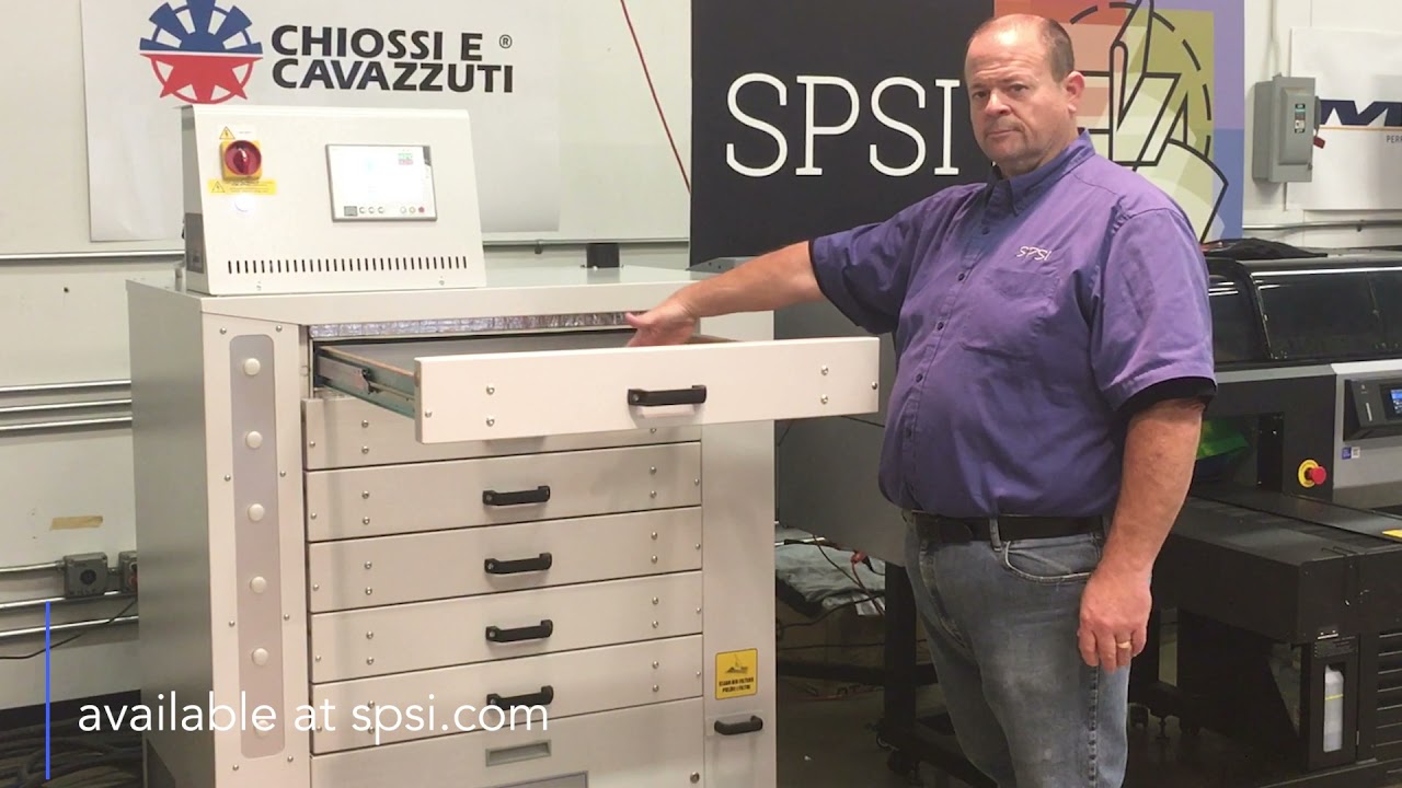 Chiossi e Cavazzuti DIDO Drawer Dryer - for curing DTG Prints