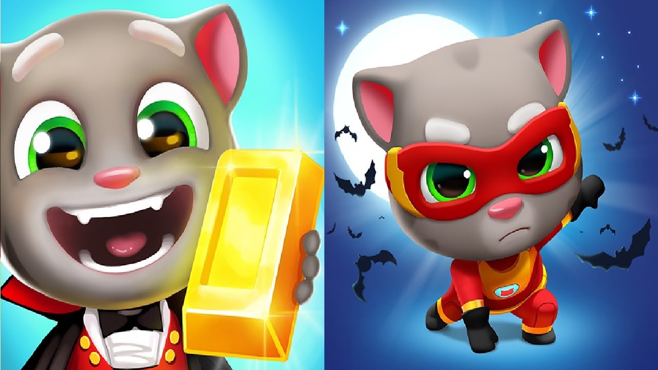 Talking Tom Gold Run VS Talking Tom Hero Dash 2024 Eco Angela  VS Birthday Tom Android Gameplay