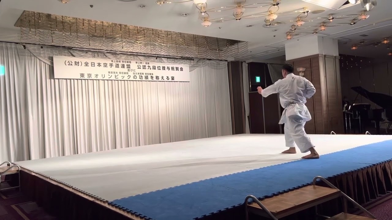 【東京五輪・喜友名諒】形演武　アーナン