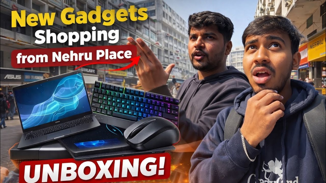 Nehru Place Market Delhi || Biggest Laptop and gaming gadgets market || Buying new Laptop ||Asus Tuf