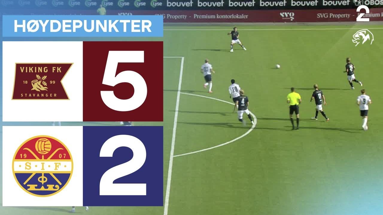 Viking 5 - 2 Strømsgodset - Høydepunkter