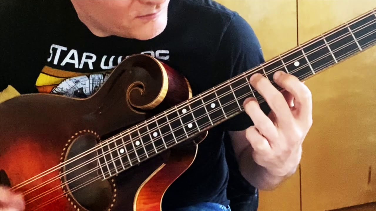 Fine and Dandy on mandocello