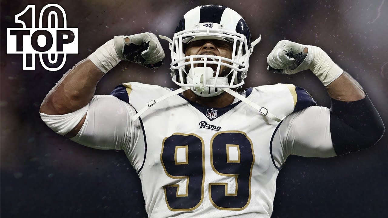 Top 10 Aaron Donald Career Plays!