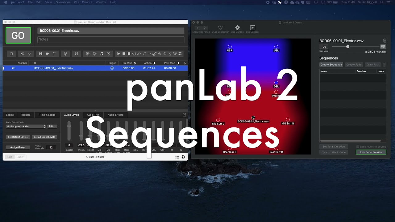 panLab 2 - Sequences Tutorial