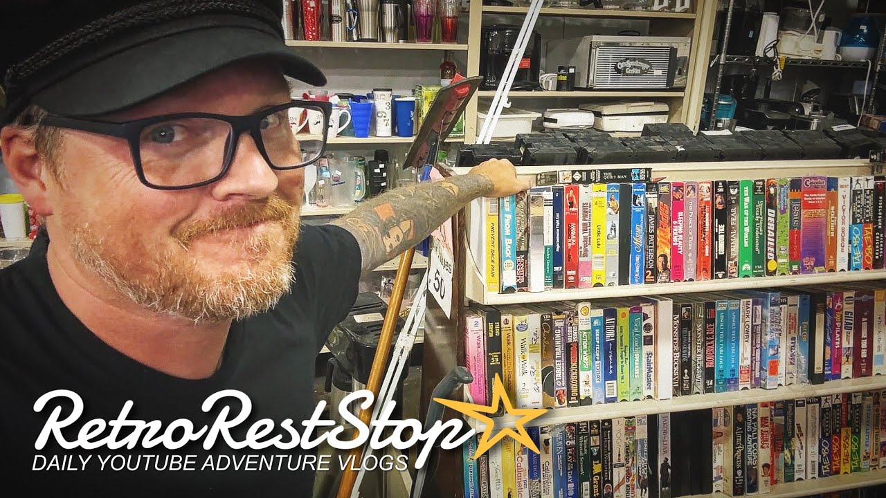 Thrifting My New Favorite Thrift Store In Florida, Thrift Mart For Physical Media | Retro Rest Stop