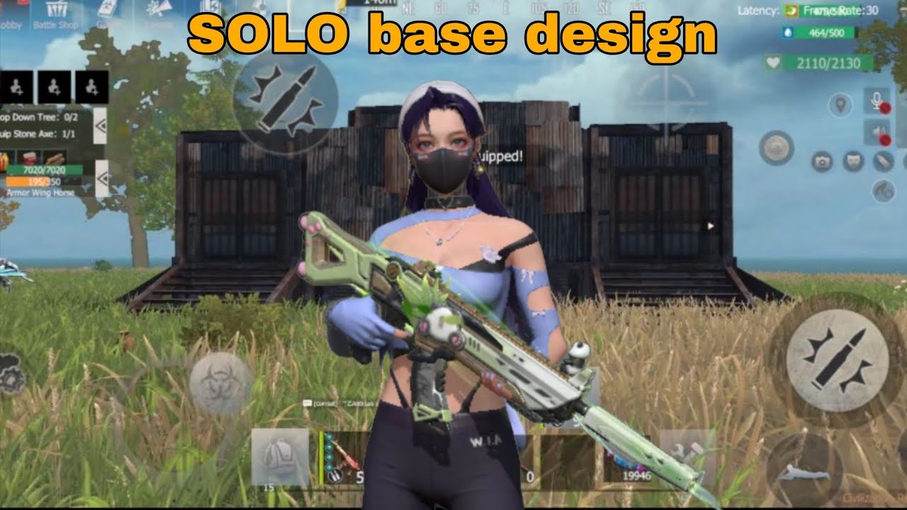 SOLO BASE DESIGN DOUBLE WALL- LAST DAY RULES SURVIVAL 