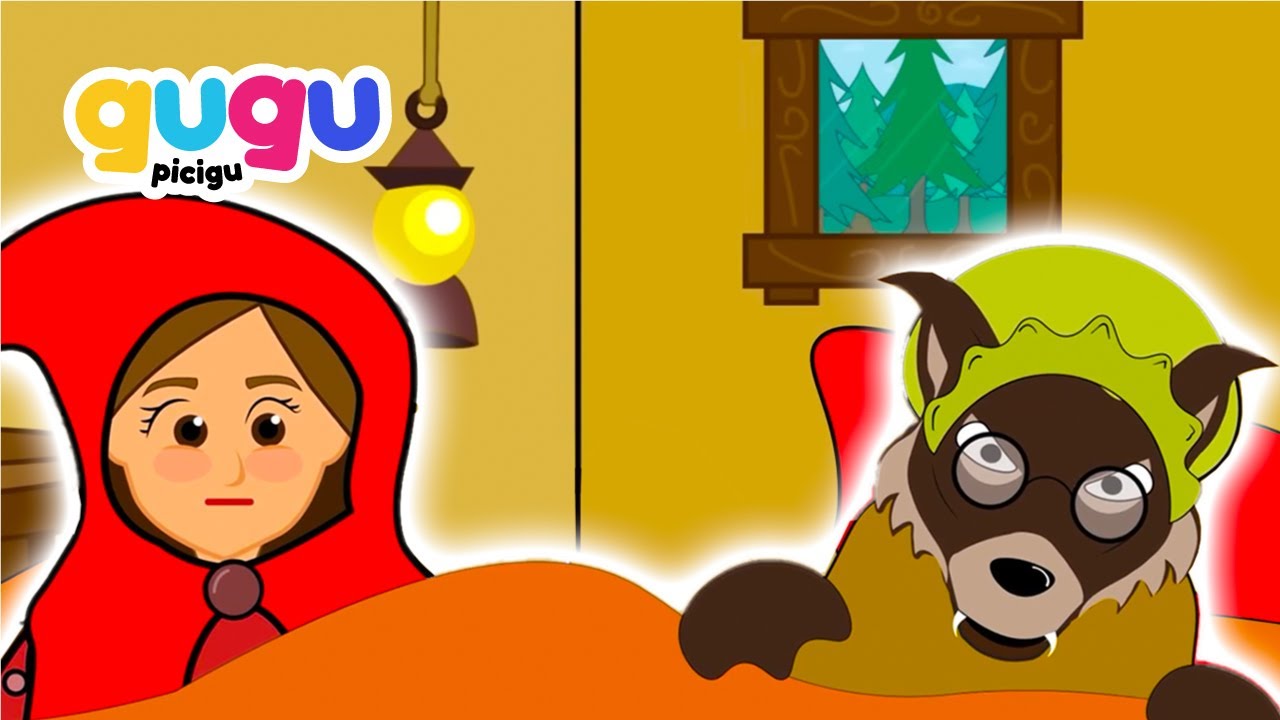 Little Red Riding Hood | English Fairy Tales | Bedtime Stories for Kids | Gugu Picigu