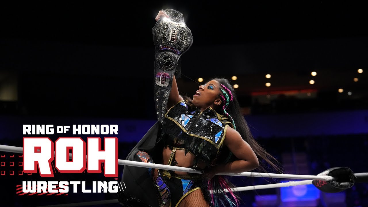 Hyan & Maya World help VertVixen sending Athena, Billie Starkz & Diamante to scatter! ROH TV 1/29/26