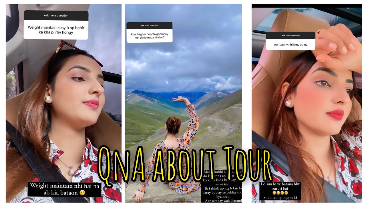 QnA about Tour with Memoona Muslima #memonamuslima #tour