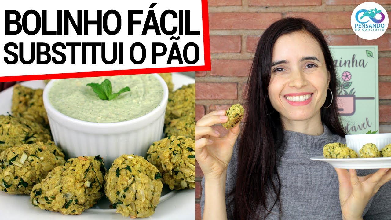 SUBSTITUA O PÃO PELO MEU BOLINHO DE ARROZ ASSADO! FÁCIL, RÁPIDO E SAUDÁVEL