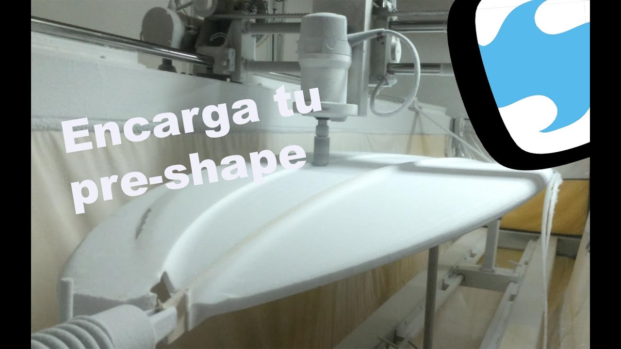 Como encargar un foam pre shapeado para fabricar tu tabla de surf