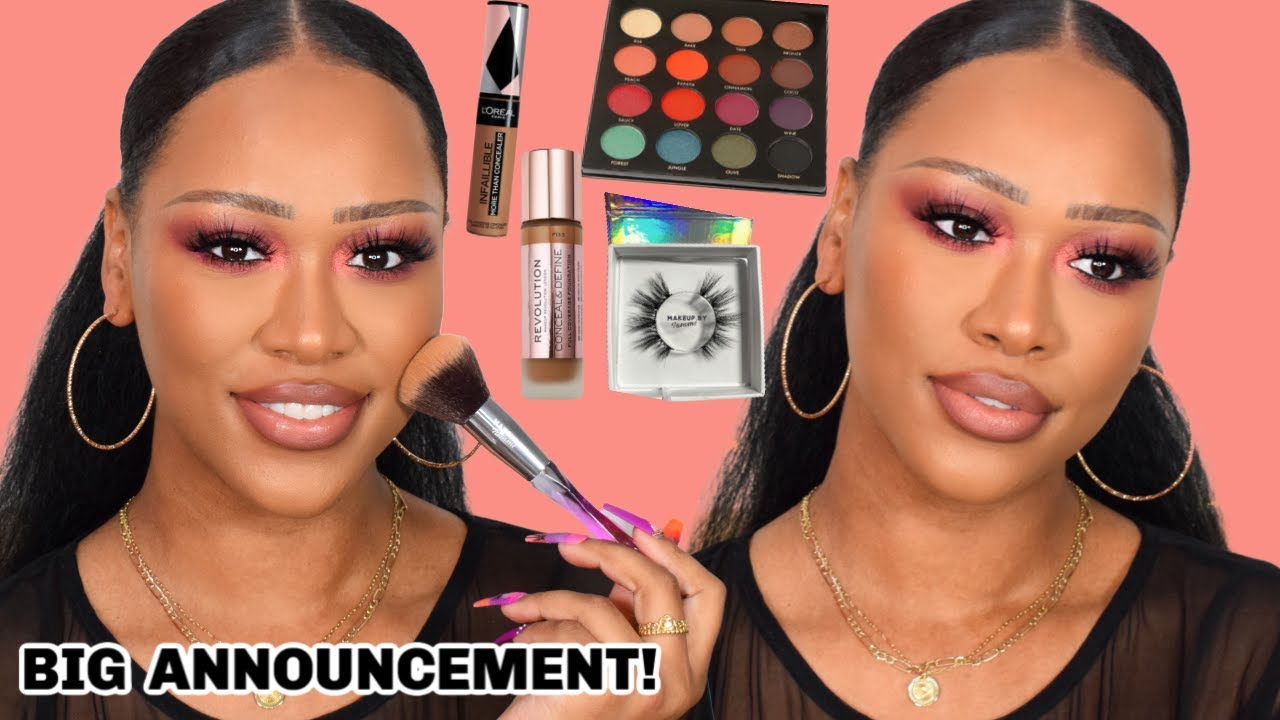 FULL FACE USING PRODUCTS UNDER £10! & MY HUGE ANNOUNCEMENT...
