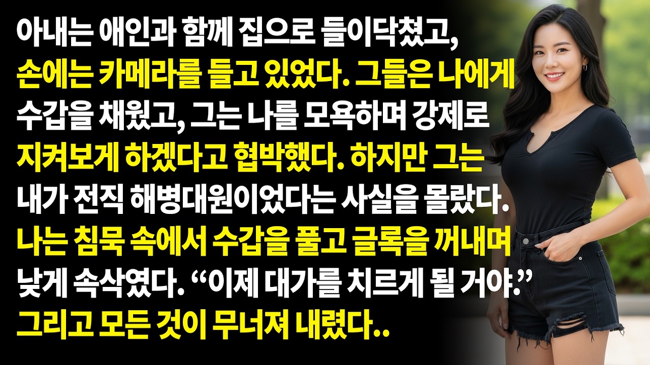 🚨 그들은 범죄를 덮으려고 나에게 약을 먹이려 했다 — 그리고 모두를 침묵하게 만든 반격… 😤