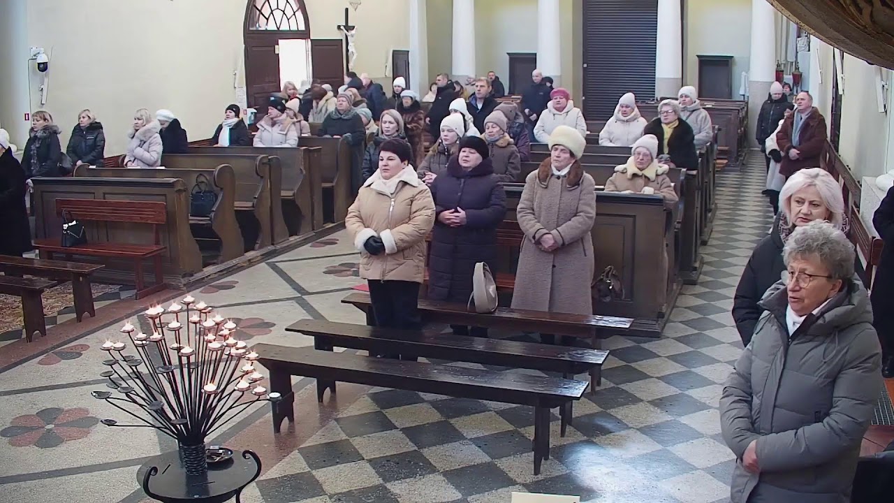 18.01.2026   Niedziela   Msza św. o 10.00 w Sanktuarium  Jezusa Frasobliwego w Rosi
