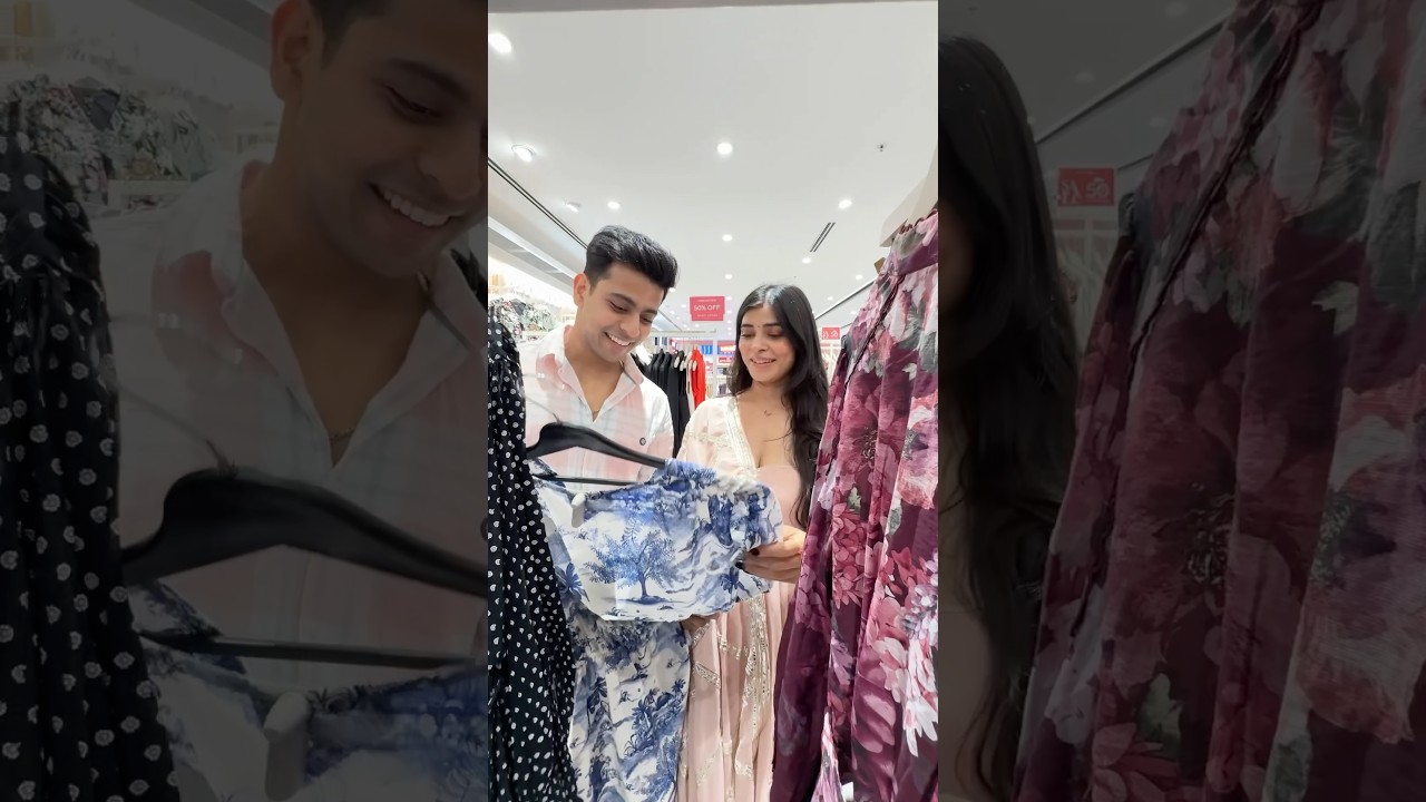 Shopping together after Arrange Marriage 🥰&hearts;️
