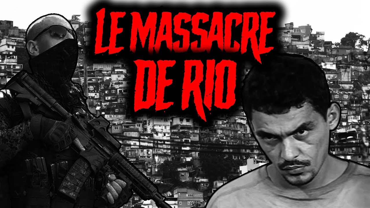 BOPE vs CV,  le massacre aux 130 morts de Rio De Janeiro. (Documentaire)