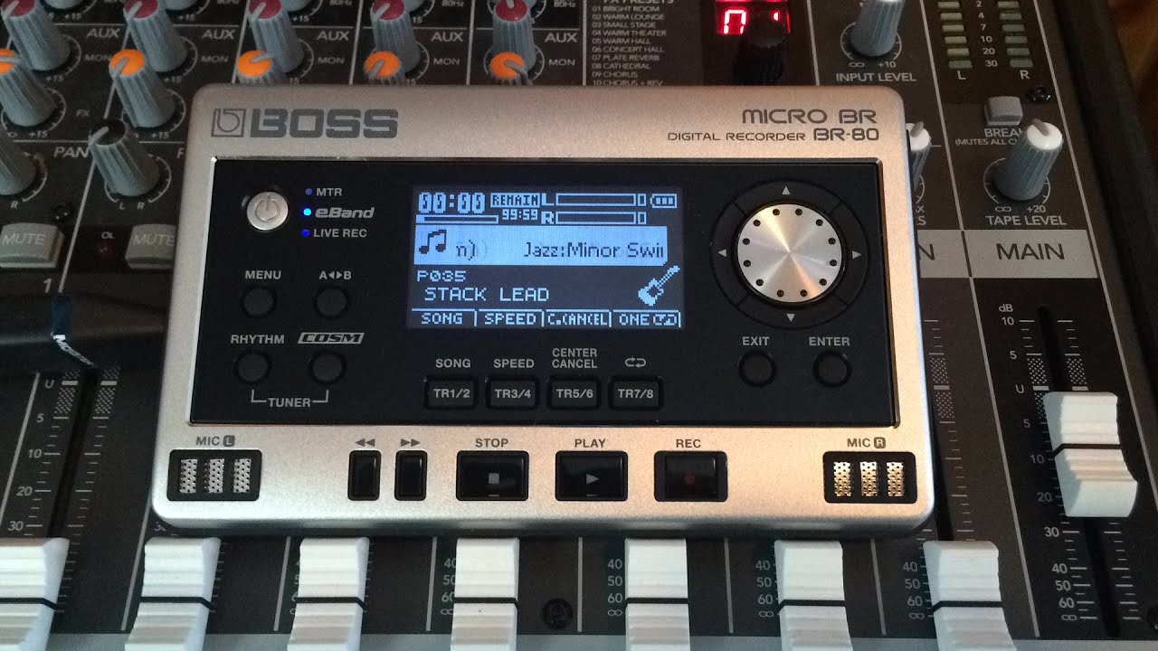 Boss BR-80 E-Band Jazz Swing