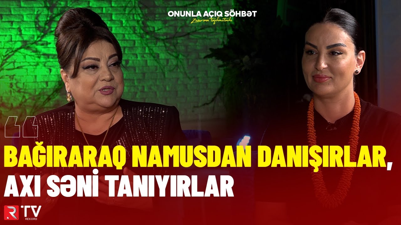 Səkinə İsmayılova: “Bağıraraq namusdan danışırlar, axı səni tanıyırlar”