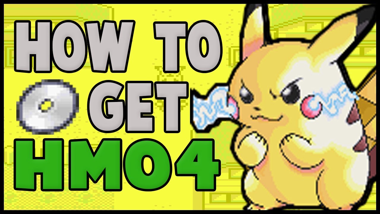 How to get HM04 Strength on Pokemon Yellow