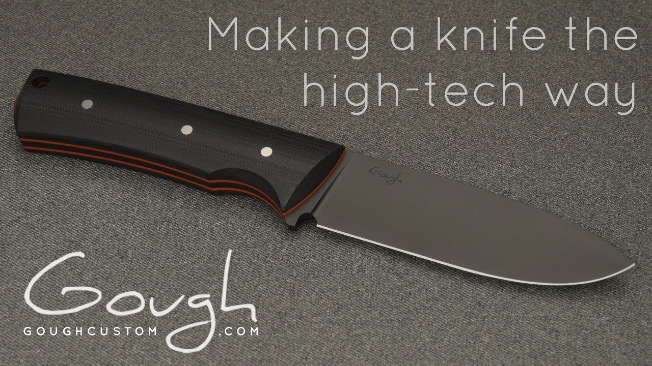Making a knife the high-tech way - Resolute MkIII