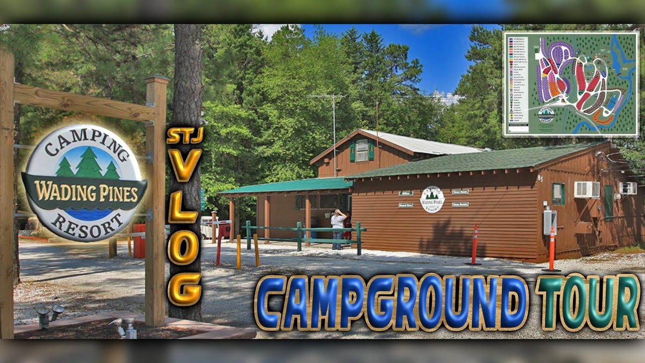 VLOG 21: Campground Tour - Wading Pines Camping Resort, NJ