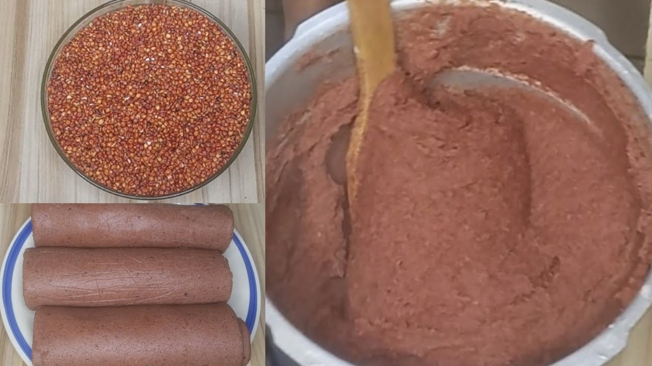 The Best Nigeria Weight Loss Swallow || How To Make Guinea Corn Swallow!