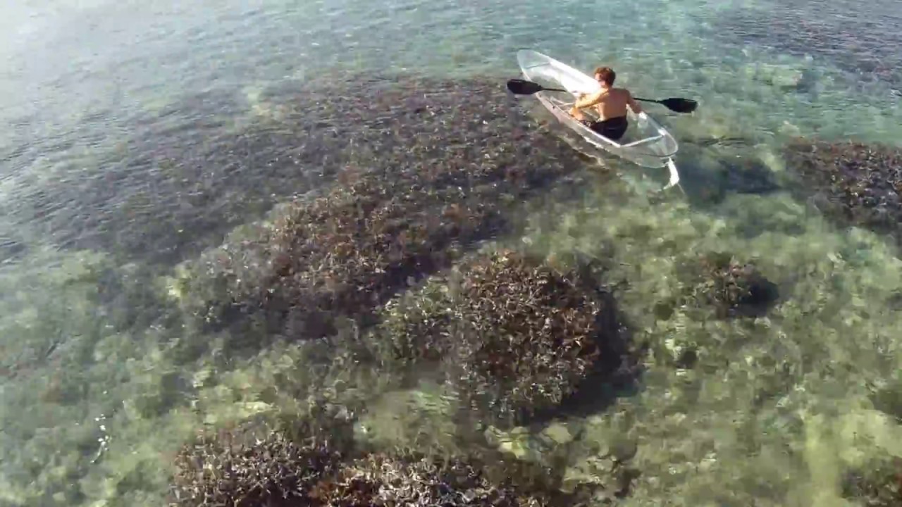 D&Eacute;COUVREZ L'ACTIVIT&Eacute; KAYAK TRANSPARENT &Agrave; LA REUNION