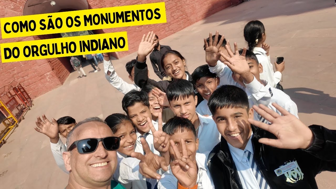 FUI NO FORTE VERMELHO E NO PORTAL DE DELHI E FOI ASSIM QUE FUI TRATADO 