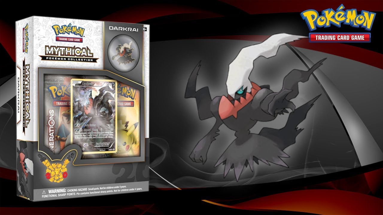 POKEMON! EPIC EX PULL! Darkrai Pin Collection Opening!