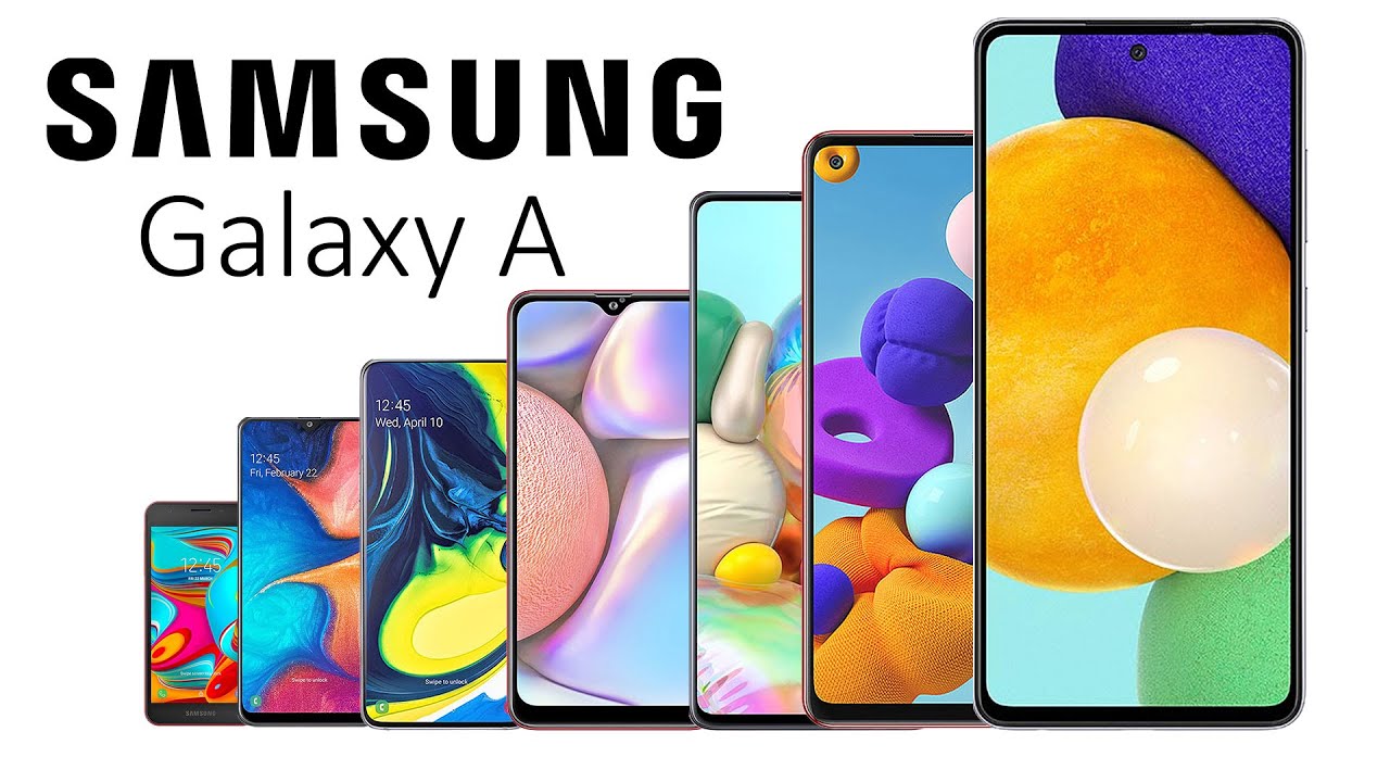 Evolution of Samsung Galaxy A