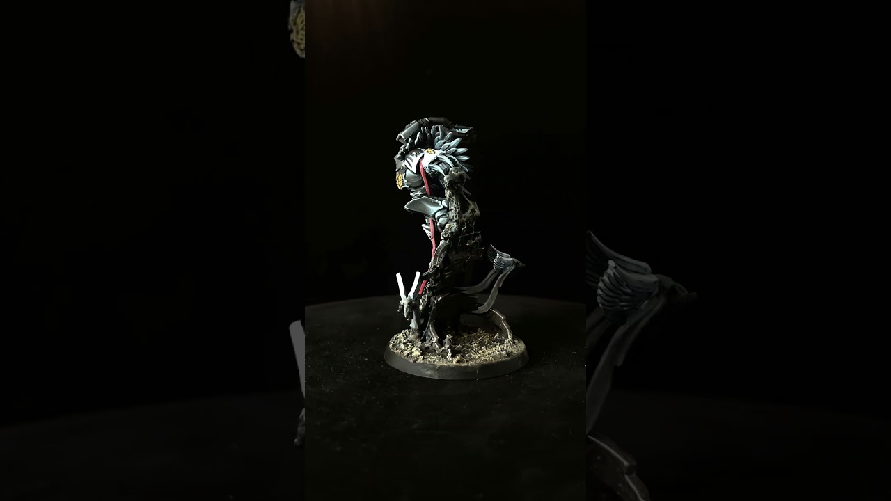 Aethon Shaan - Warhammer40K - Raven guard #warhammer40k #miniaturepainting