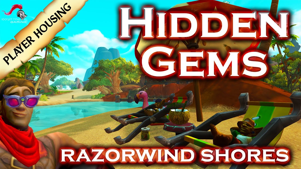 Hidden Gems of Razorwind Shores | Teeth, Rocks, and Good Vibes #worldofwarcraft #wowhousing #wow