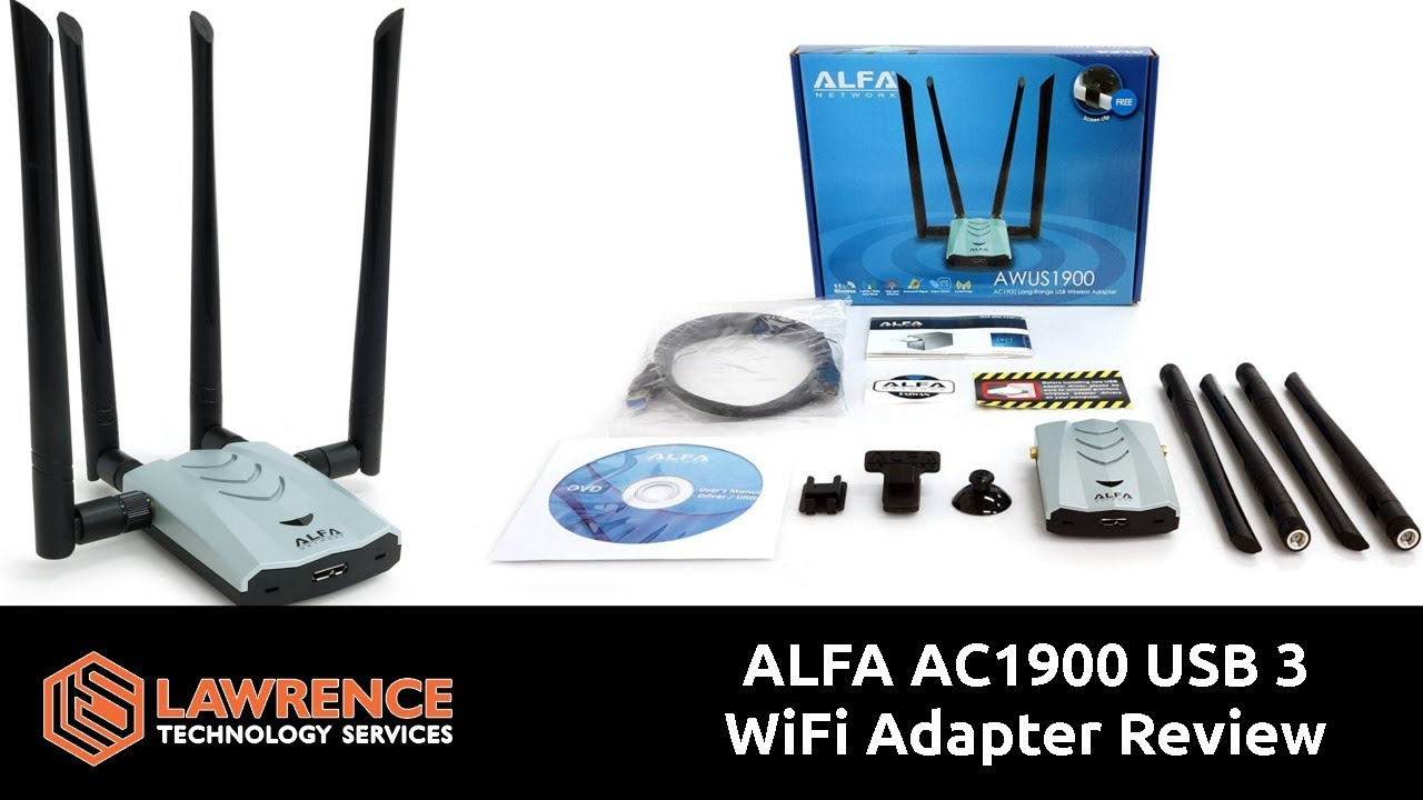 ALFA AC1900 WiFi Adapter1900 Mbps 802.11ac Long-Range Dual Band USB 3.0 Review