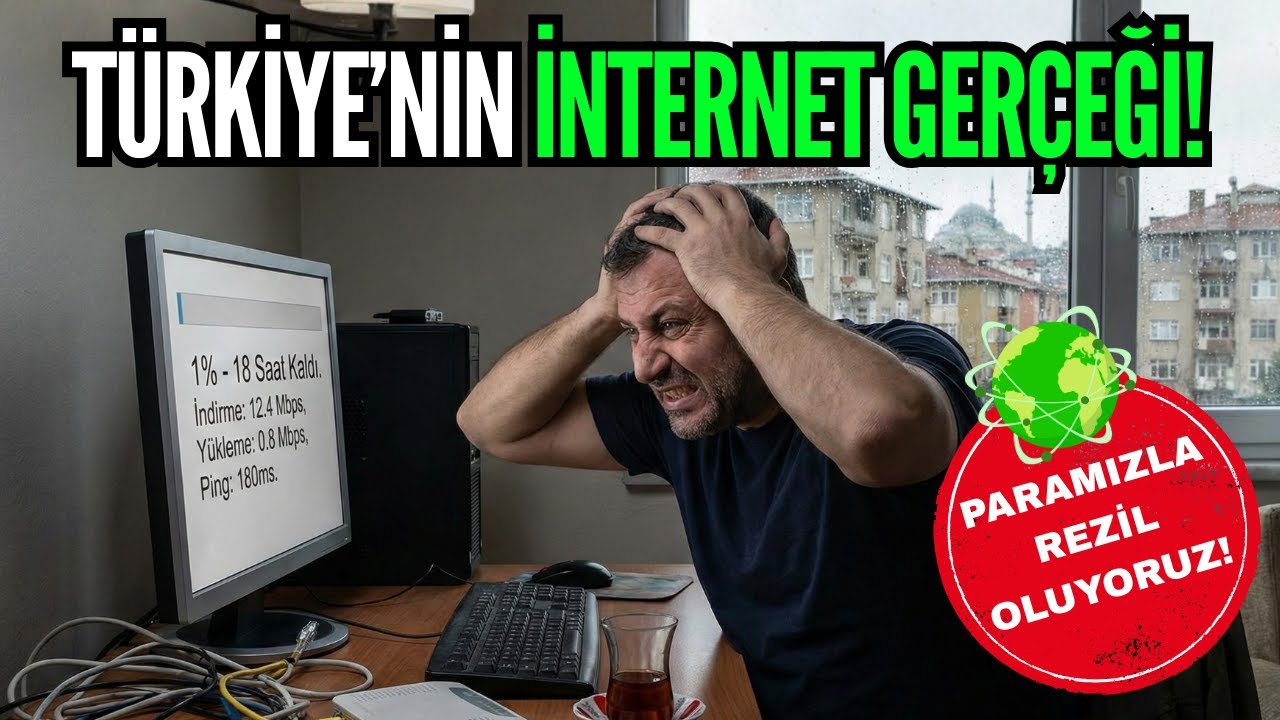 T&uuml;rkiye'nin internet ger&ccedil;eği! Paramızla rezil mi oluyoruz?