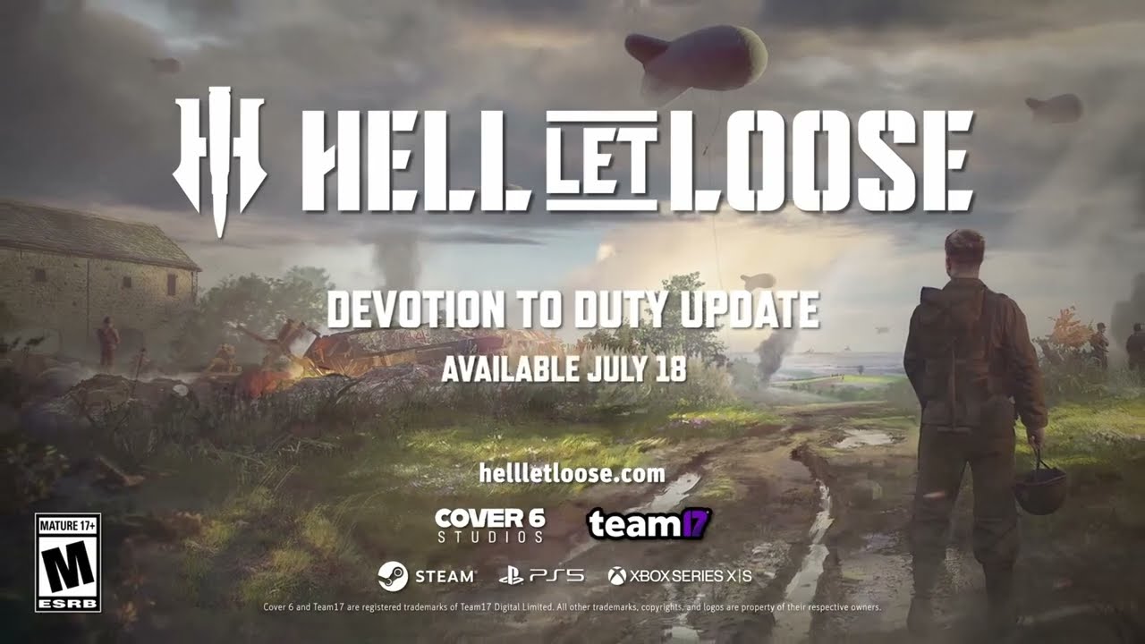 HELL LET LOOSE - Update 15 Trailer