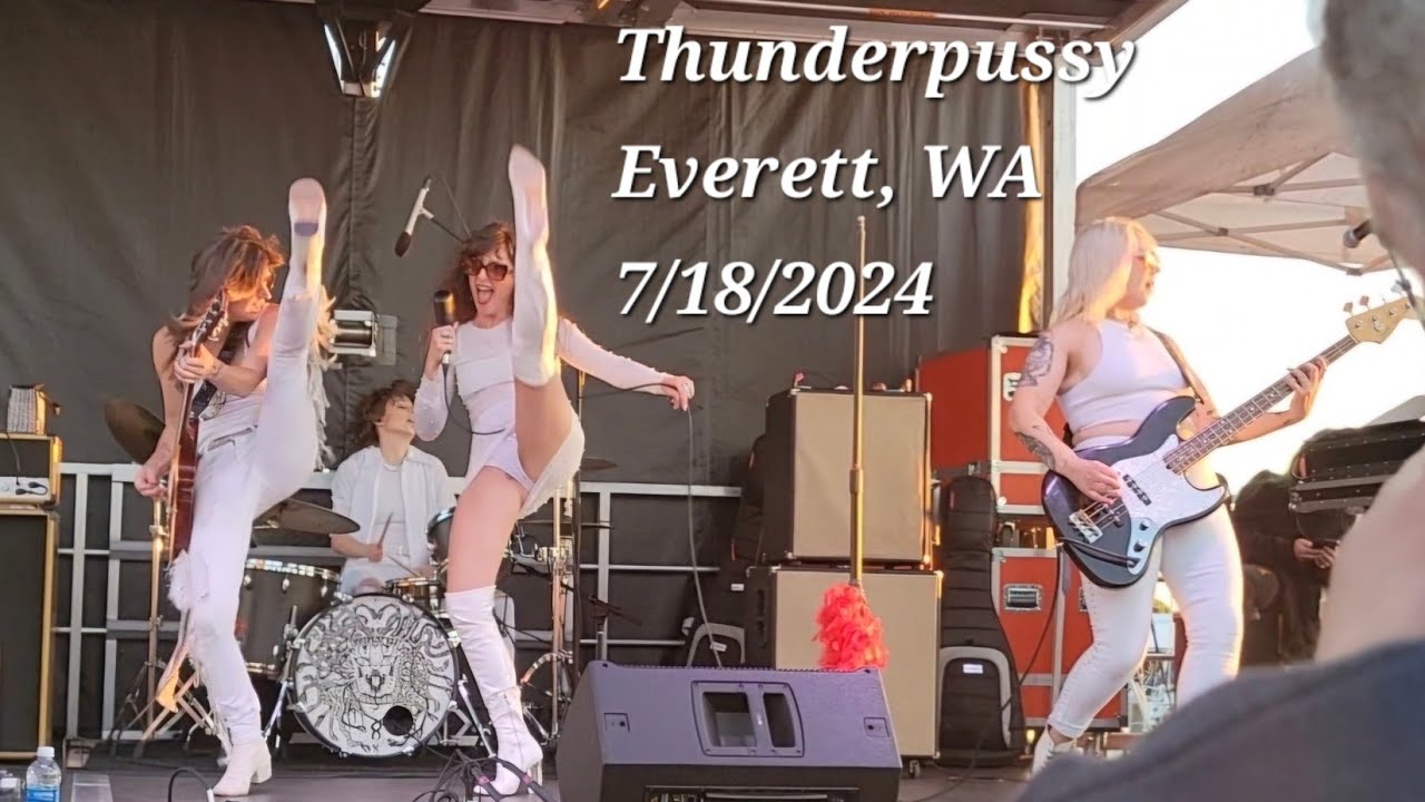 Thunderpussy - 'Never Know' Live at the Everett Marina 7/18/2024