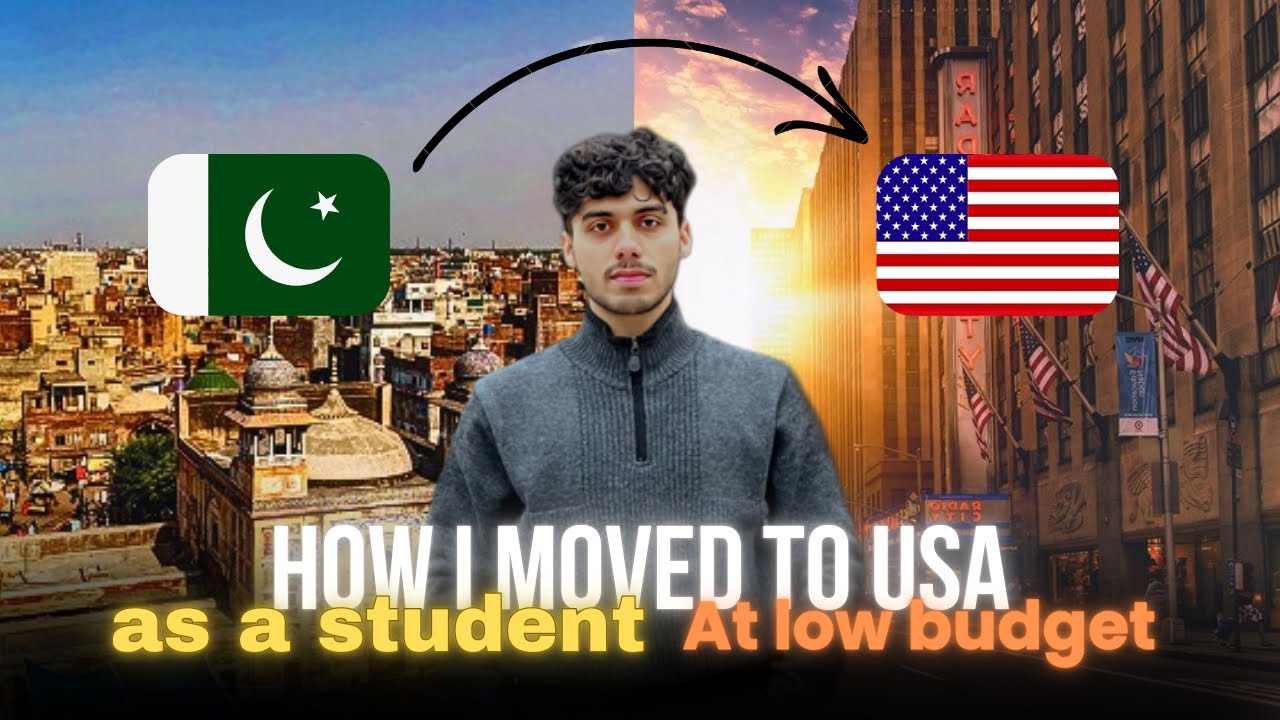 How I Moved to the USA as a Student with Low Budget (Full Story) 🇺🇸