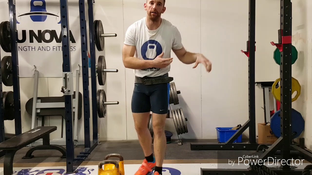 How to clean- Kettlebell Sport Instructional Video