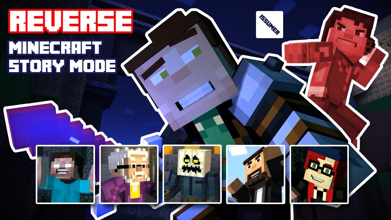 FULL REVERSE Minecraft Story Mode! Play as GOOD Aiden! (Evil Team Series)