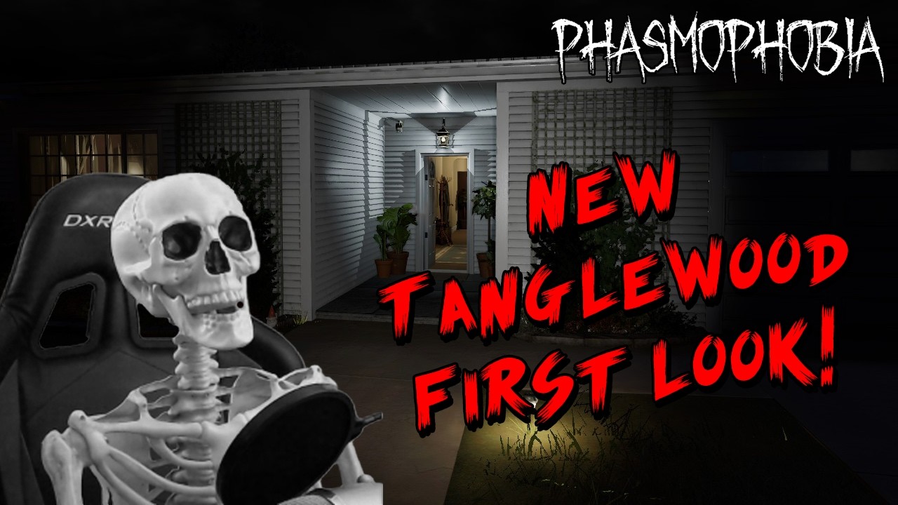 NEW TANGLEWOOD IS HERE! My First Look! | Phasmophobia