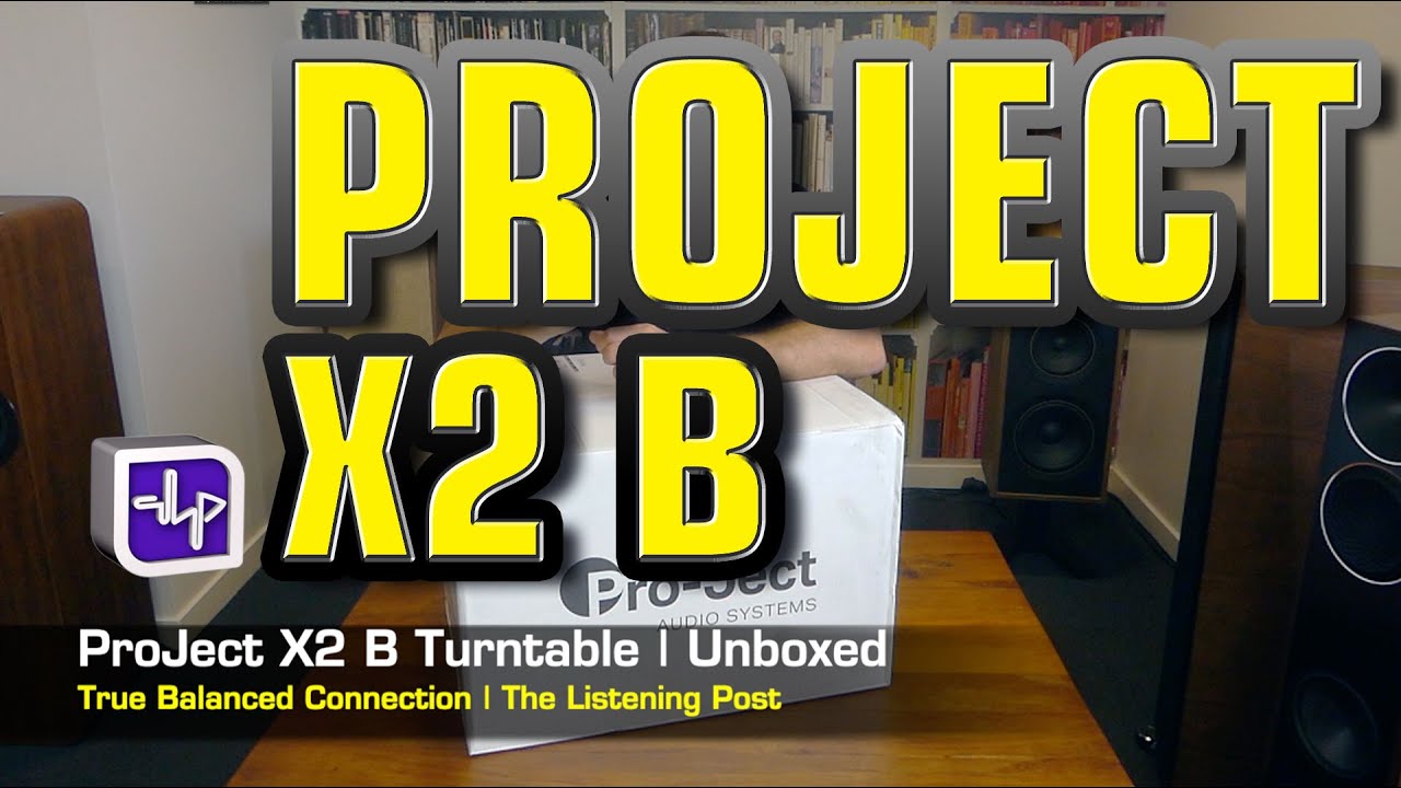 Pro-Ject X2 B Turntable True Balanced Connection | The Listening Post | TLPCHC TLPWLG