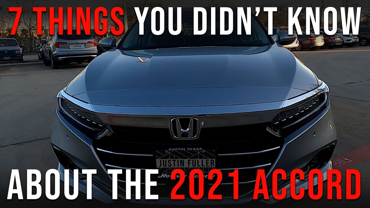 Советы и рекомендации по Honda Accord 2021 года