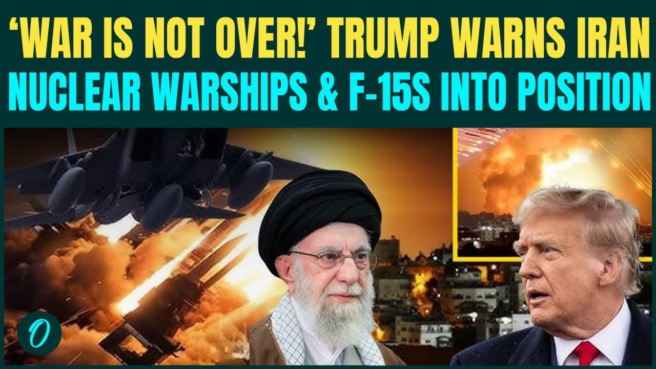 FULL VIDEO: Trump DECLARES Big Iran Attack Soon - US Nuclear Warships, F-15s READY TO STRIKE Iran